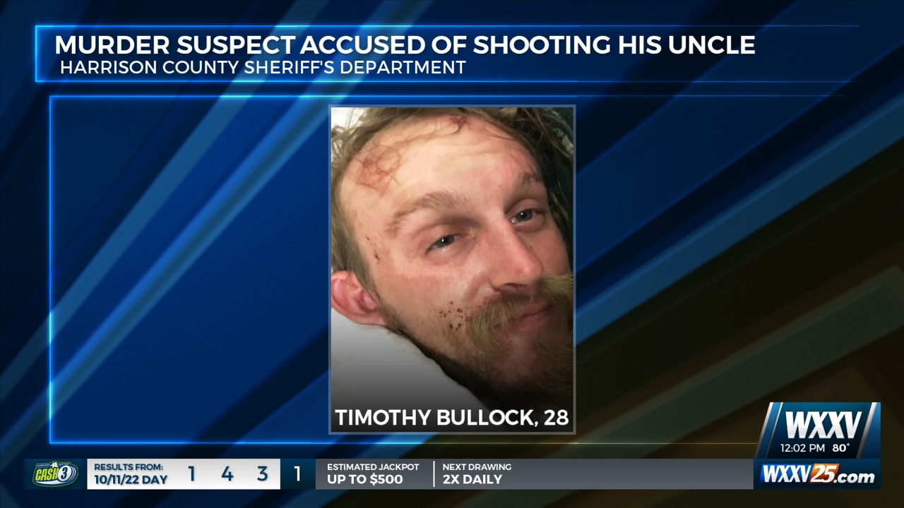 Murder suspect accused of shooting his uncle in Harrison County