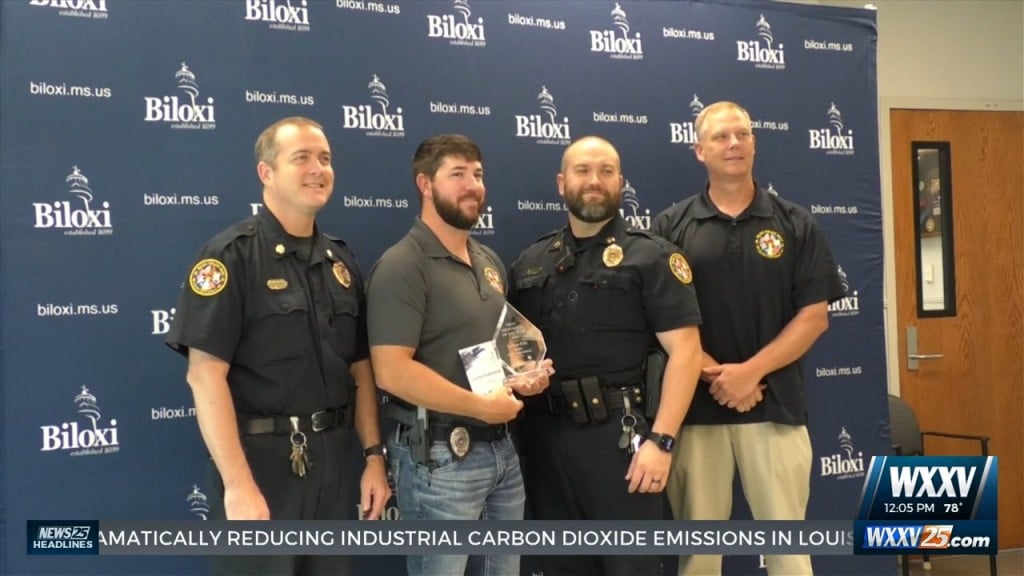 Keesler Federal Awards Biloxi Officer As First Responder Of The Year