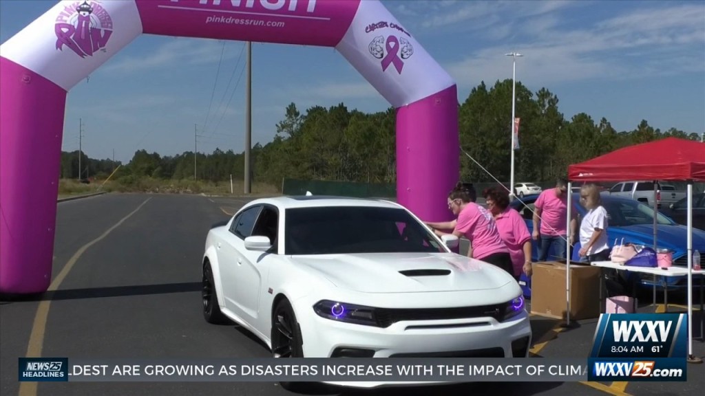 Local Businesses Team Up For Solid Pink Drive Thru In Honor Of Breast Cancer Awareness Month