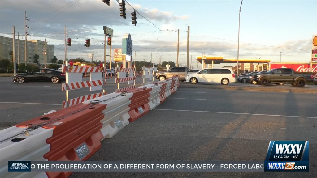 North Hwy 49 At Rr Crossing Near I 10 Closed For Up To A Week
