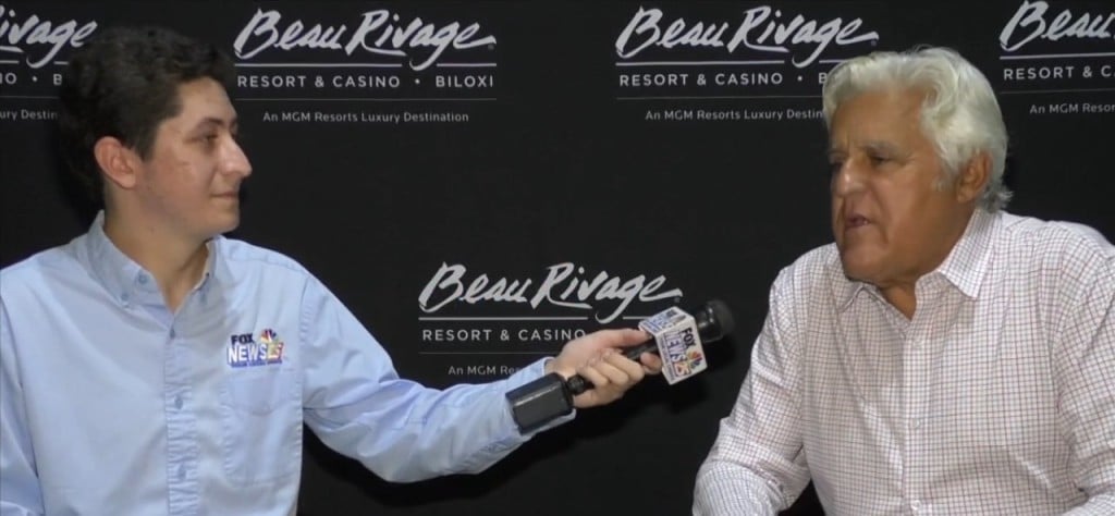Jay Leno Visits The Gulf Coast