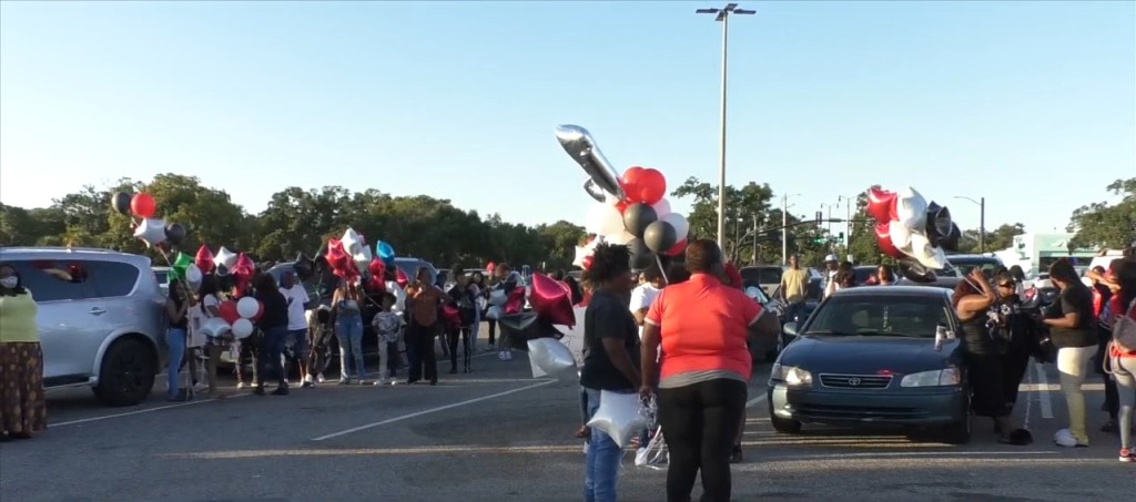 Balloon Release In Memory Of Gulfport Teen Jaheim Mcmillan