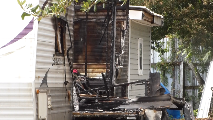 Trailer Fire