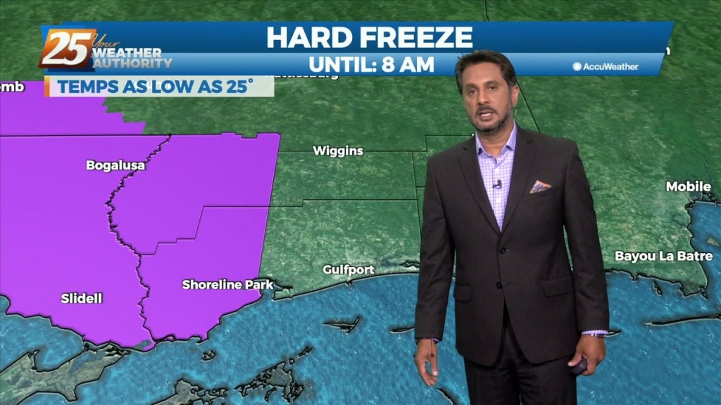 11/18 The Chief's "frigid Start To The Day" Friday Morning Forecast