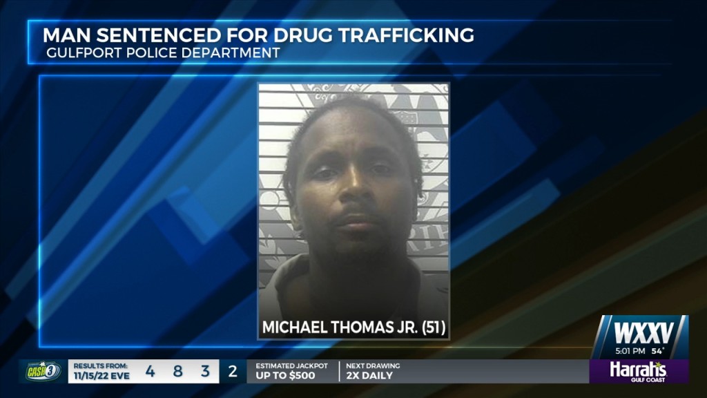 Man Sentenced For Drug Trafficking