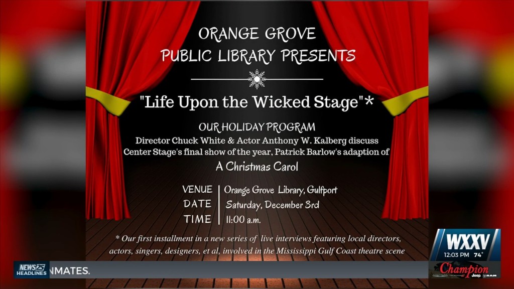 New Program Coming To Orange Grove Public Library