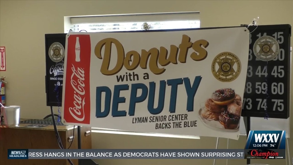 ‘donuts With A Deputy’ Connects Harrison County Community