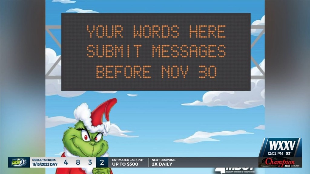 Submit You Holiday Safety Messages To Mdot