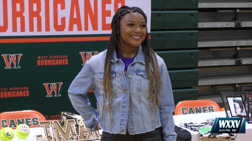 West Harrison Softball’s Jada Mccalebb Signs With Miles College