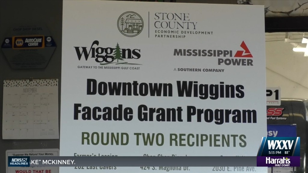Phase Two Façade Grant Announced For Downtown Wiggins