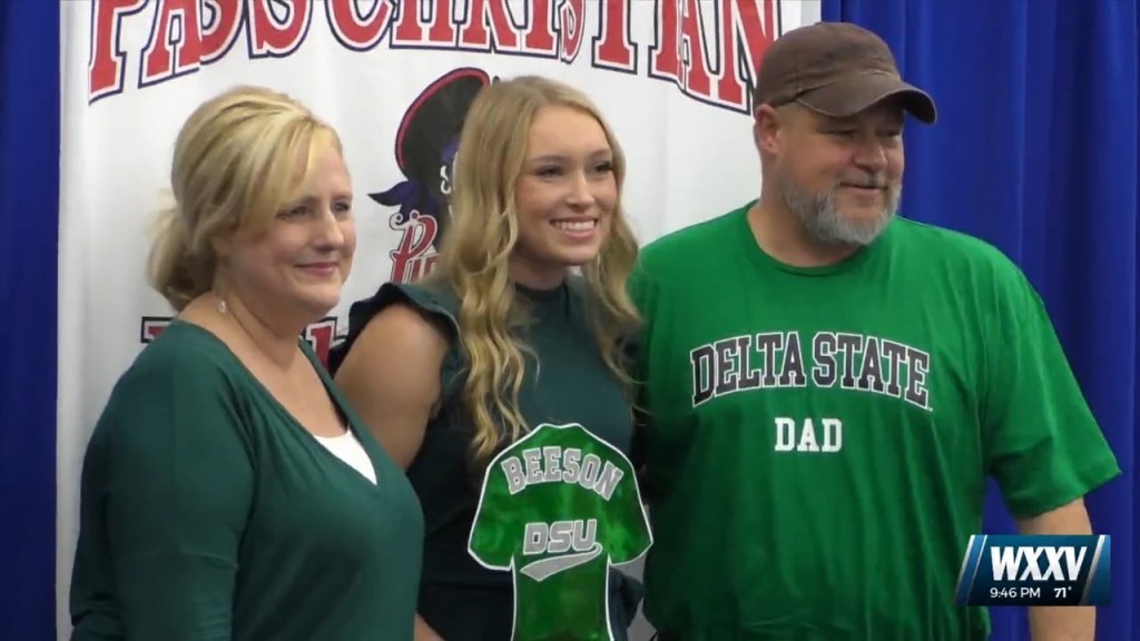 Pass Christian’s Marin Beeson Signs With Delta State Softball