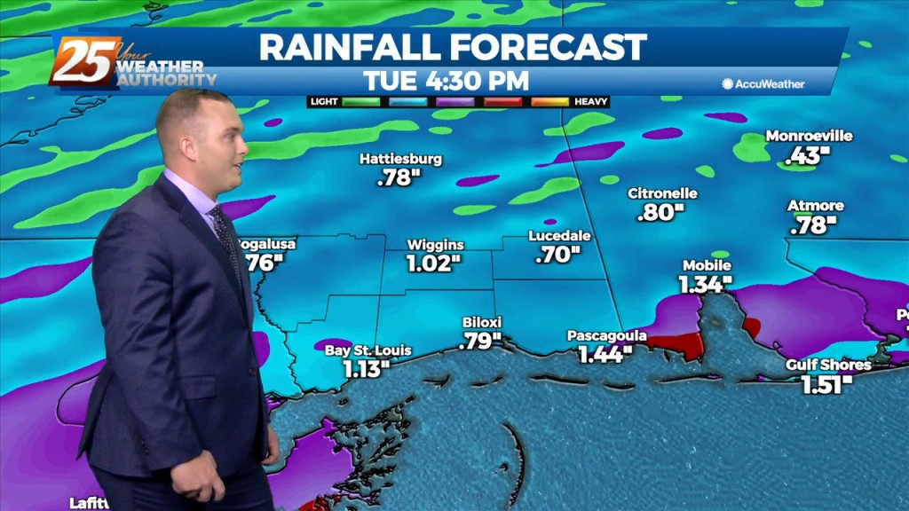 11/14 Jeff Vorick's "rain/thunderstorms Tonight" Monday Afternoon Forecast