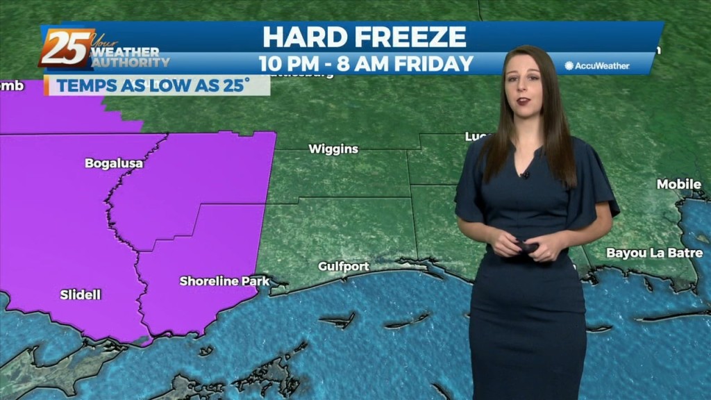 11/17 Brittany's "freeze Warning In Effect" Thursday Evening Forecast