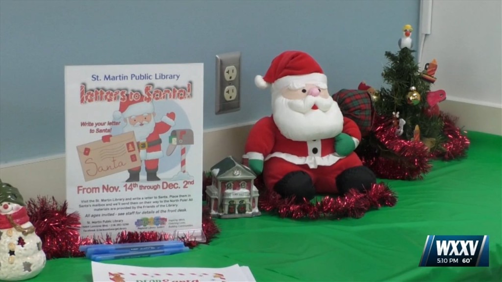 Write Letters To Santa At The St. Martin Public Library
