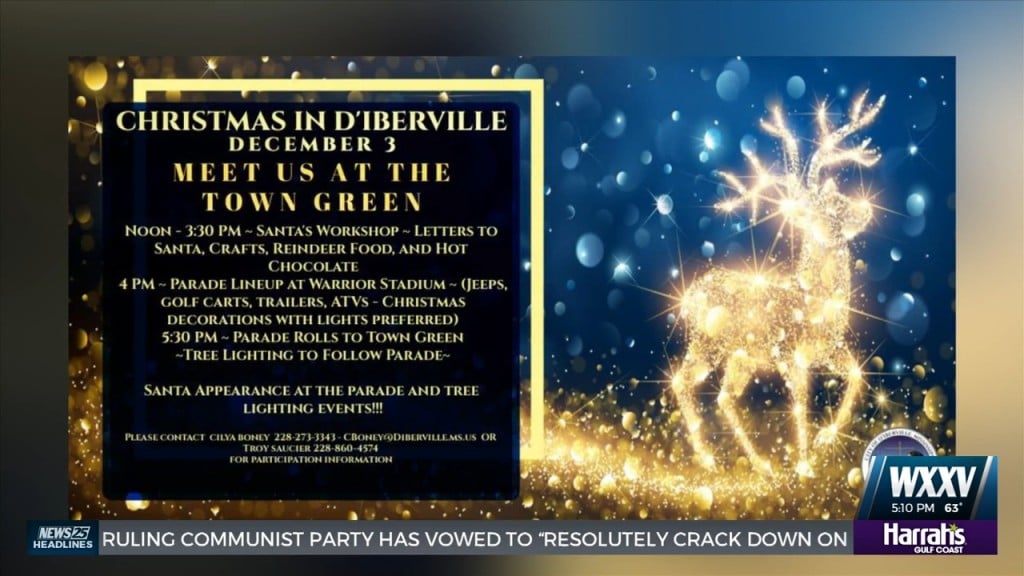 City Of D’iberville Getting Ready For Annual Christmas Celebration