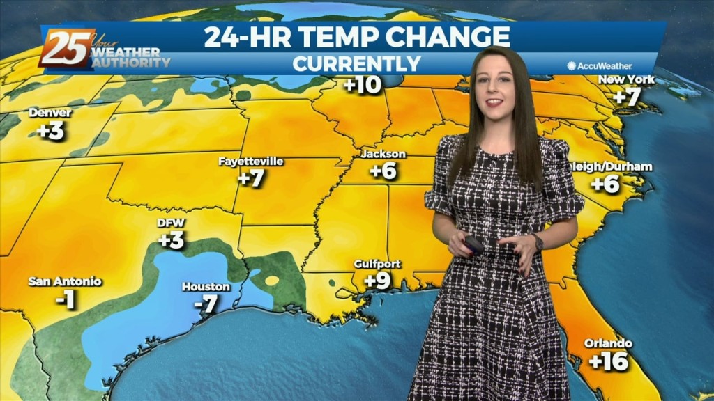 11/21 Brittany's "warming Trend" Monday Evening Forecast