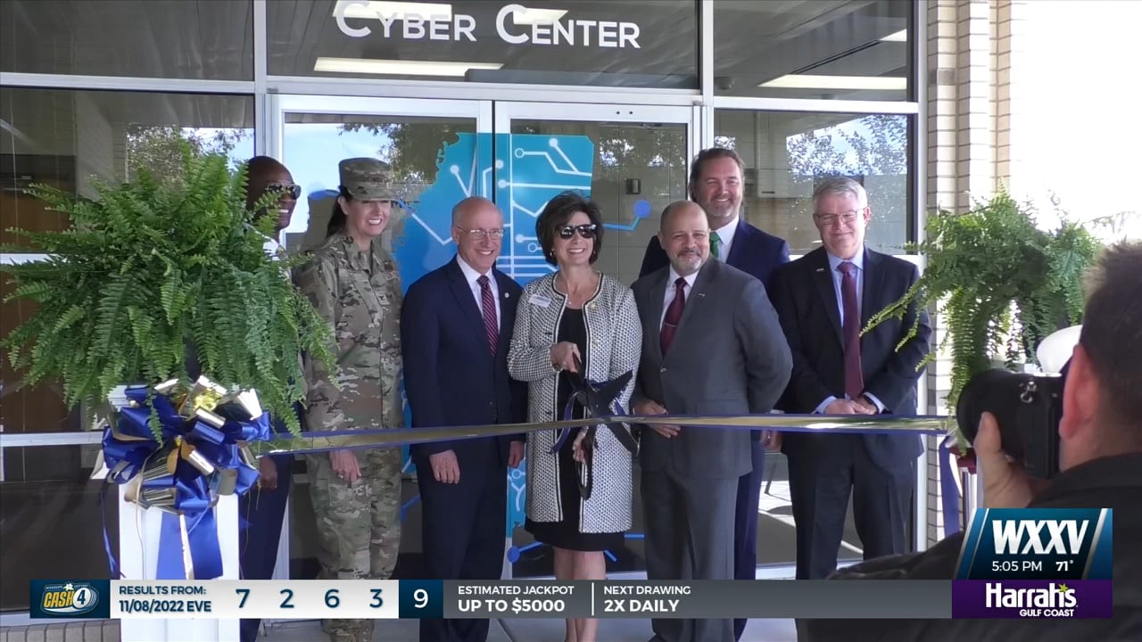 Ribbon cutting ceremony for new Cyber Center at MGCCC