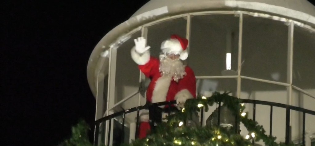 Lighting Of The Biloxi Lighthouse Brings Holiday Spirit To The City