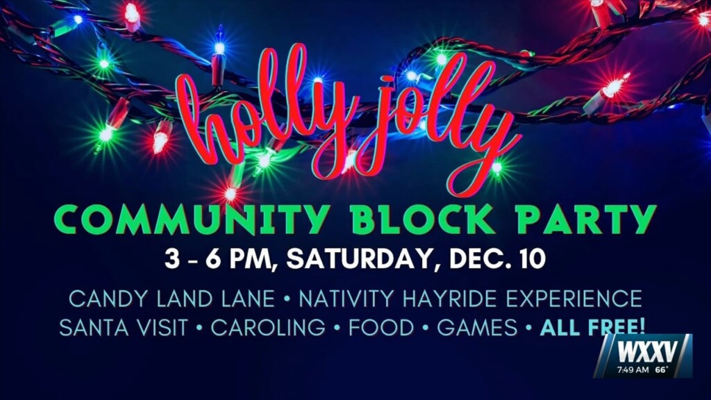 Crosspoint Church Hosting Holly Jolly Community Block Party