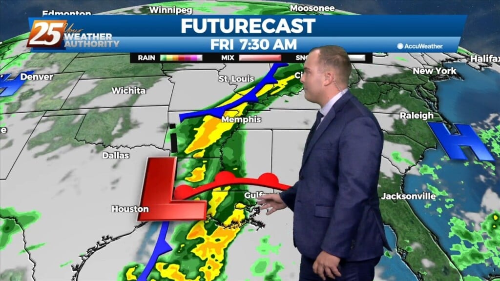 12/29 Jeff's "thunderstorms Ahead" Thursday Evening Forecast (used)