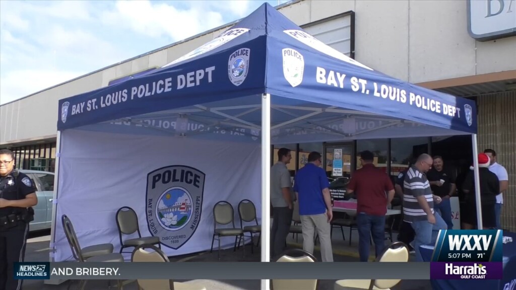 Bay St. Louis Pd Hosted Coffee With A Cop Event