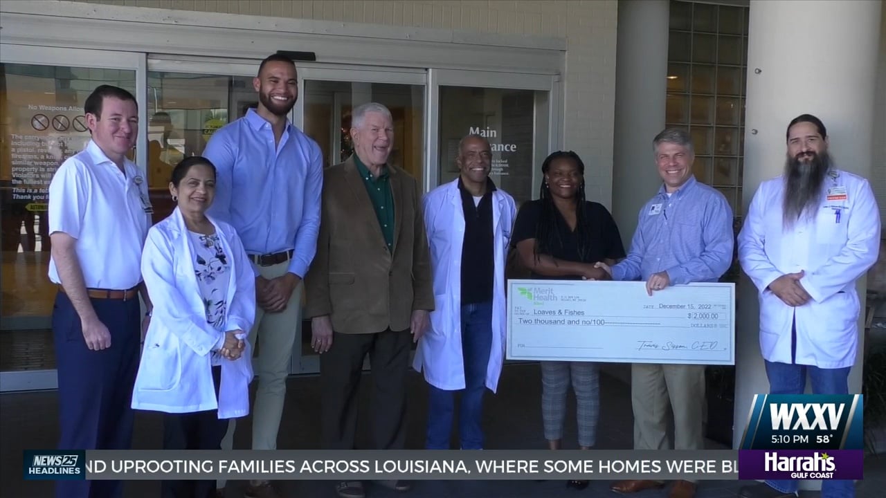 Merit Health Biloxi gives back to Loaves and Fishes