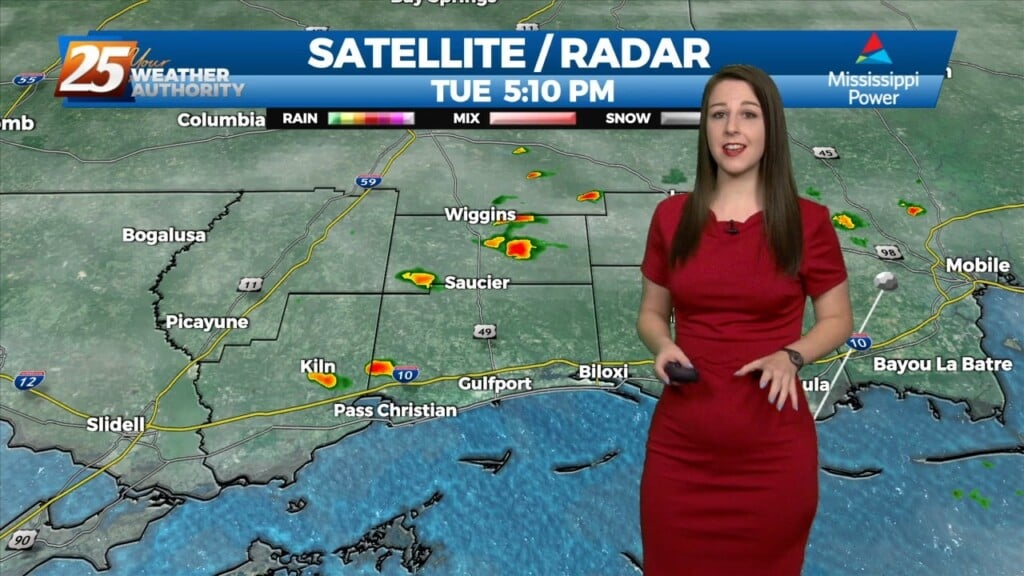 12/13 Brittany's "wet & Severe Conditions Ahead" Tuesday Evening Forecast