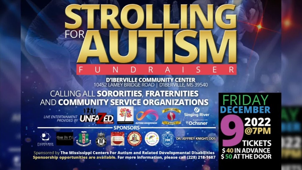 Stroll For Autism December 9th In D’iberville