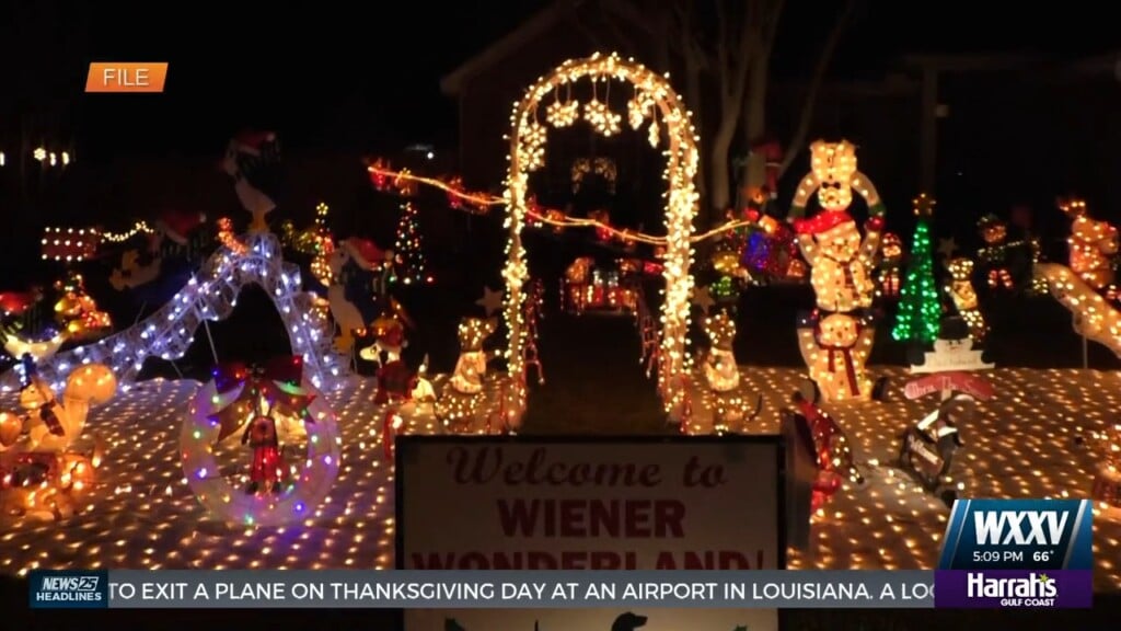 Wiener Wonderland Christmas Lights Show Returns To The Gulf Coast