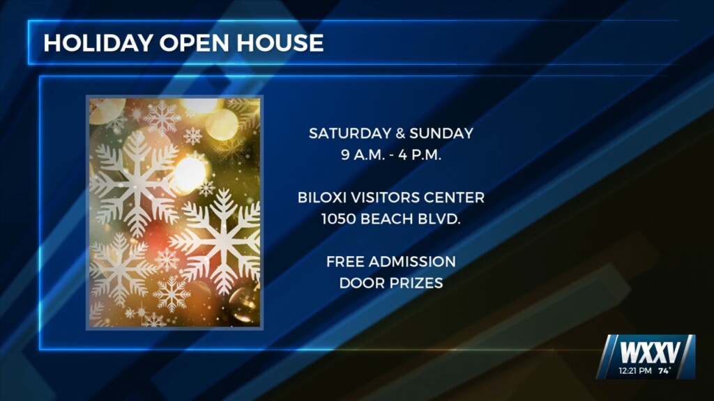City Of Biloxi Holiday Open House This Weekend