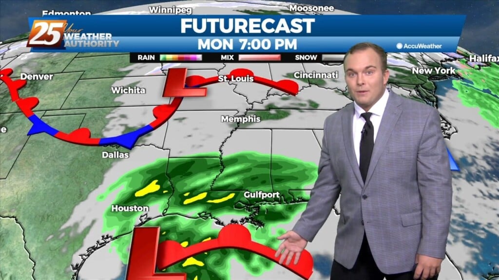 12/19 Jeff Vorick's "rain Inbound" Monday Afternoon Forecast