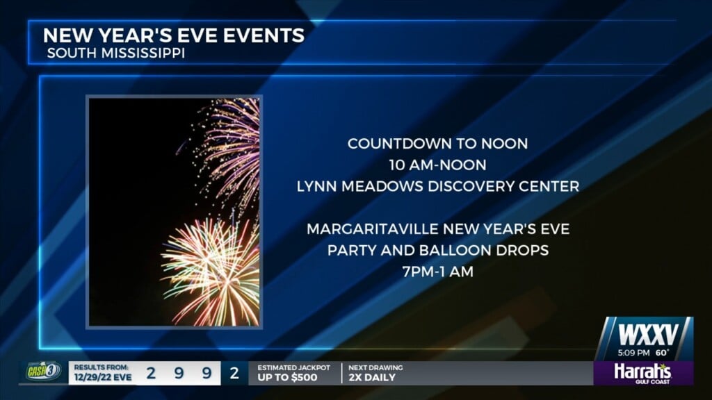 New Year’s Eve Events Across The Coast