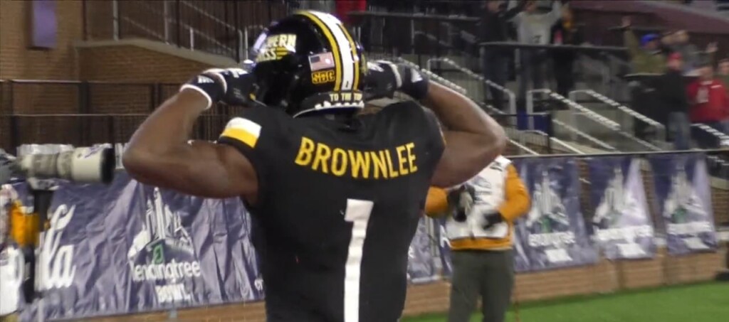 Wr Jason Brownlee Ending Southern Miss Career On High Note