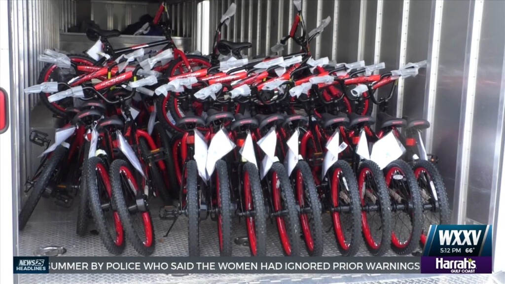 Mississippi Power Collects 100 Bikes For Salvation Army
