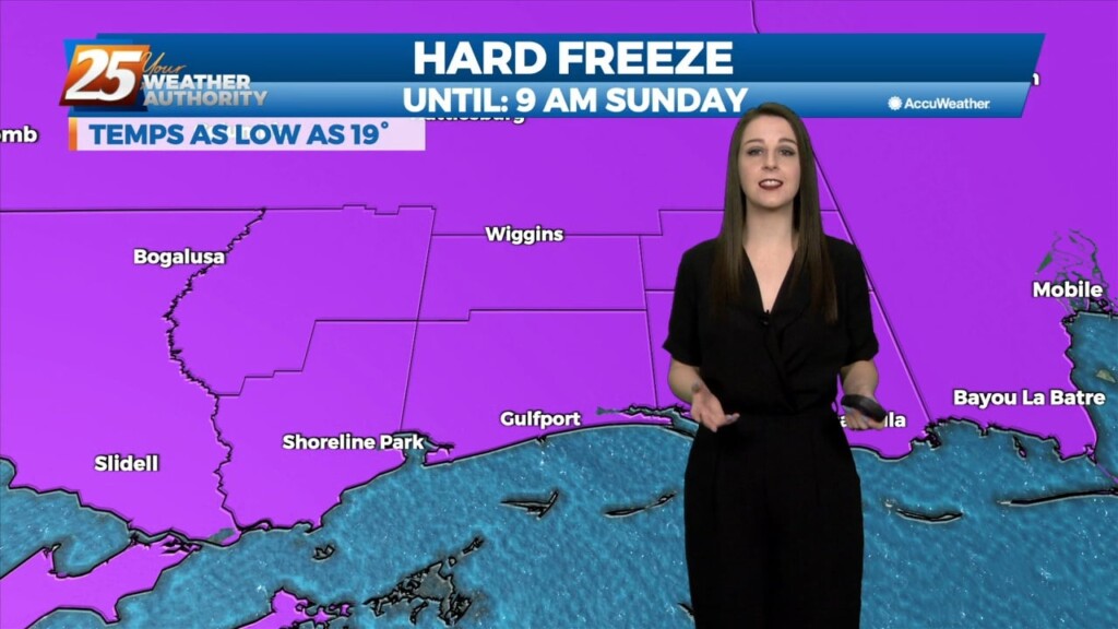 12/23 Brittany's "cold End To The Workweek" Friday Night Forecast