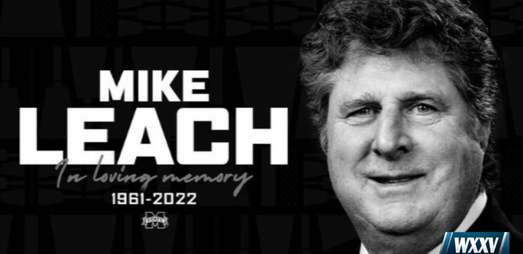 Mississippi State Head Football Coach Mike Leach Dies At Age 61