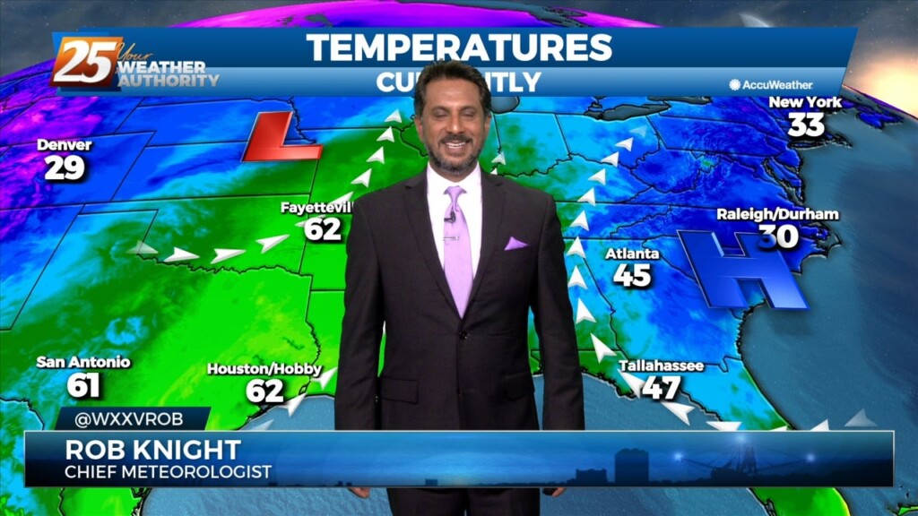 12/29 The Chief's "monstrous Warm Up" Thursday Morning Forecast