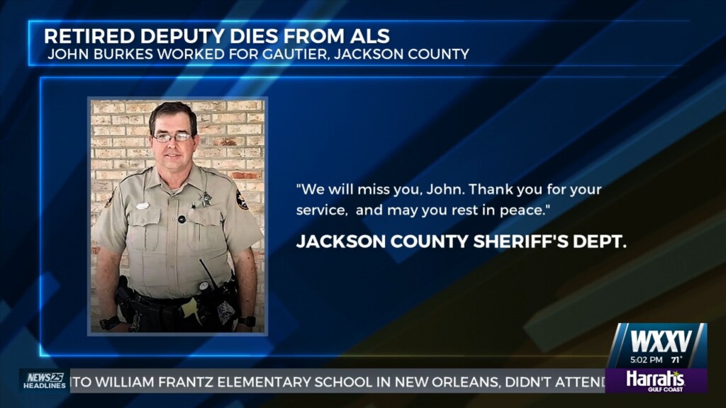Retired Jackson County Deputy Dies From Als