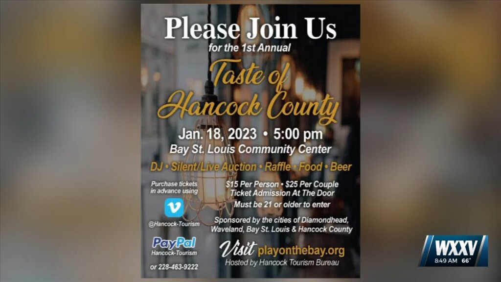 Taste Of Hancock County Coming Up January 18th