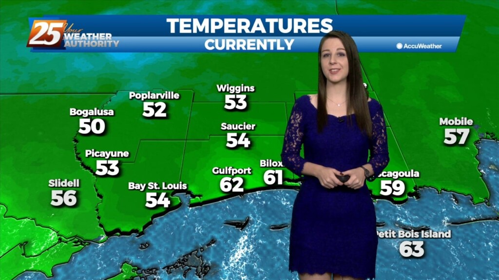1/4 Brittany's "chilly" Wednesday Night Forecast