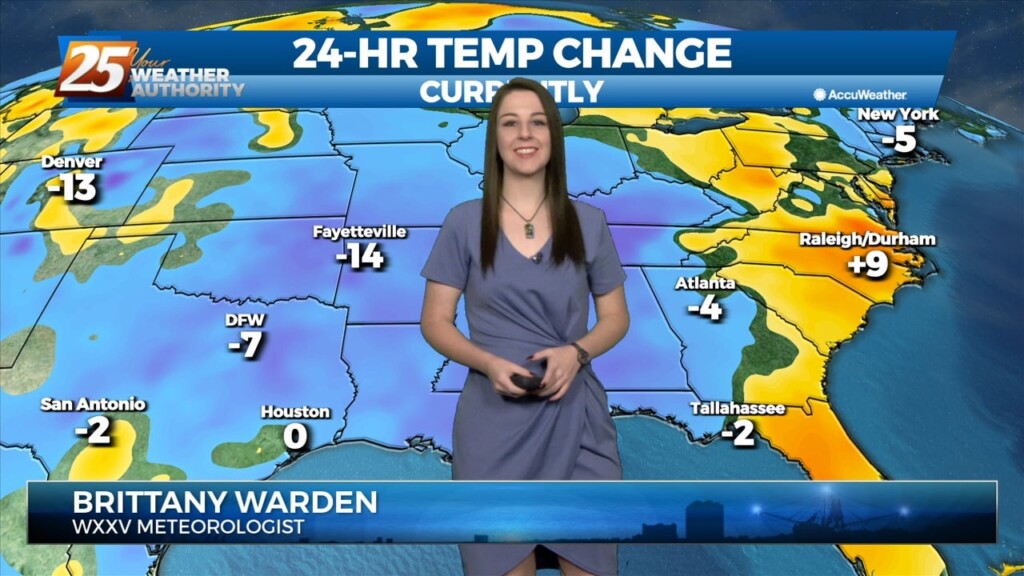 1/19 Brittany's "colder" Thursday Night Forecast