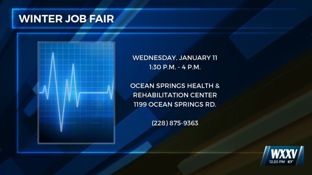 Ocean Springs Health And Rehab Center Winter Job Fair