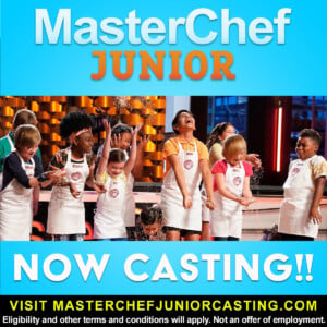MasterChef Junior Casting Call Flyer