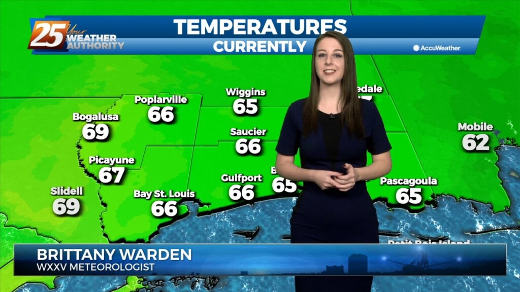 1/16 Brittany's "warmer" Monday Evening Forecast