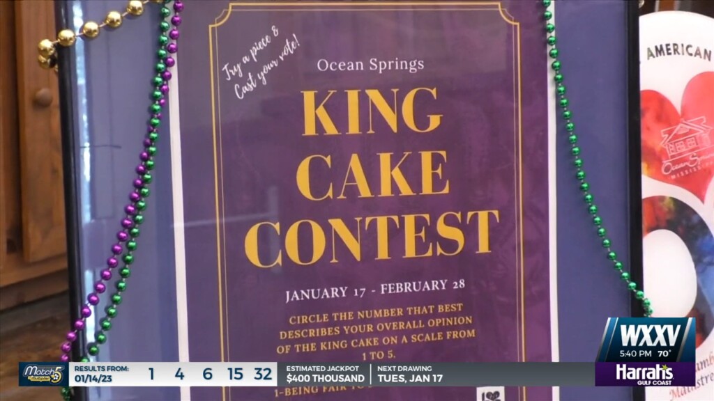 King Cake Competition At The Ocean Springs Visitors Center