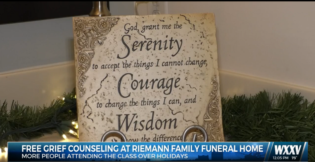 Free Grief Counseling Classes Offered By Riemann Family Funeral Homes
