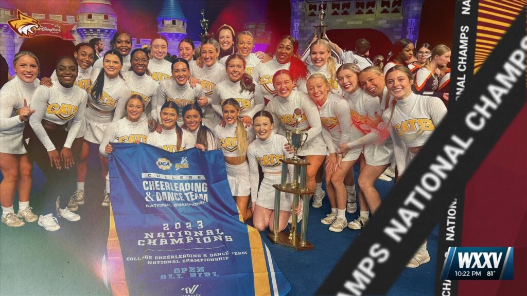 Prcc Cheer Returns With National Championship Trophy