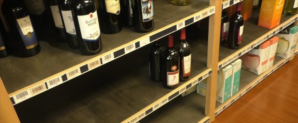 New Year’s Celebrations Leave Empty Shelves At Local Liquor Stores