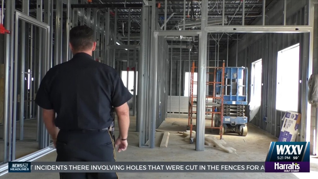 New Police Station Being Built In Bay St. Louis