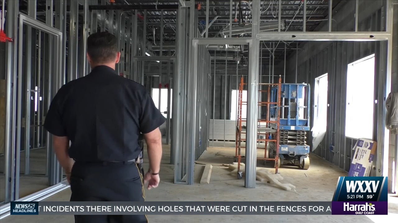 New police station being built in Bay St. Louis - WXXV News 25